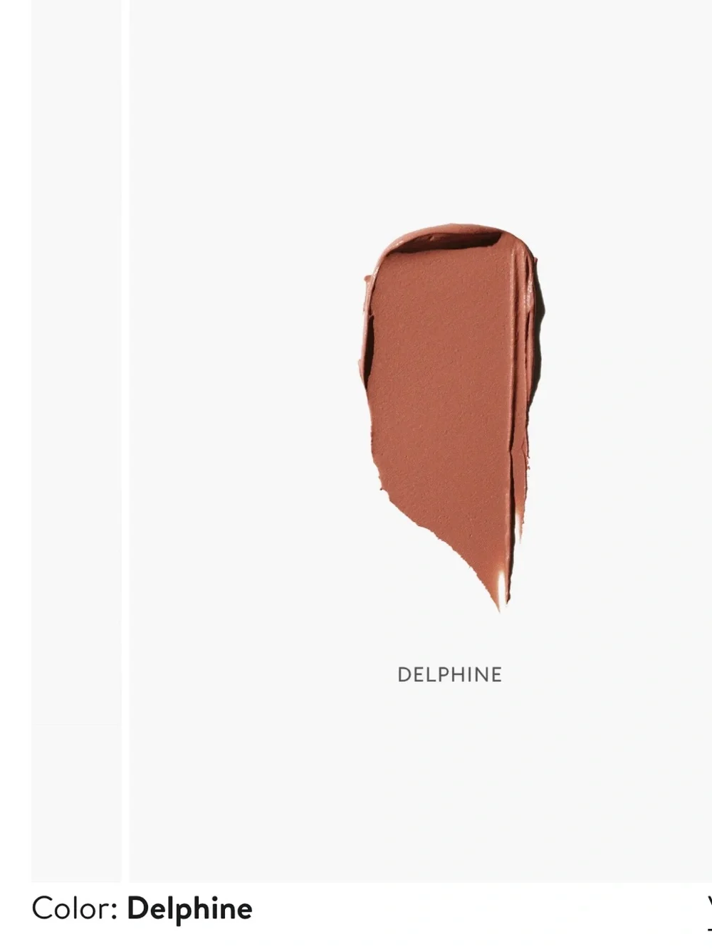 Rose Inc Cream Blush Divine Refillable Cheek & Lip Color Delphine New